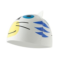 Babyhug Fish Shaped Swimming Cap Free Size - White