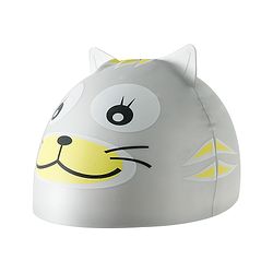 Babyhug Fish Shaped Swimming Cap Free Size - Grey