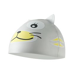 Babyhug Fish Shaped Swimming Cap Free Size - Grey