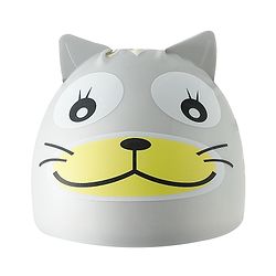 Babyhug Fish Shaped Swimming Cap Free Size - Grey