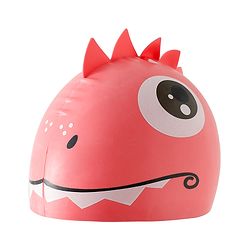 Babyhug Fish Shaped Swimming Cap Free Size - Red