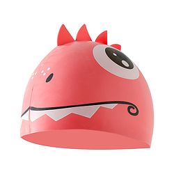 Babyhug Fish Shaped Swimming Cap Free Size - Red