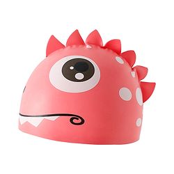 Babyhug Fish Shaped Swimming Cap Free Size - Red