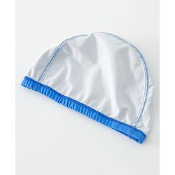 Babyhug Swimming Cap With Duck Print - Blue