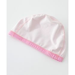 Babyhug Swimming Cap With Bunny Print - Pink