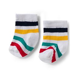 Cute Walk by Babyhug Knit Ankle Length Antibacterial Socks With Dino & Vehicle Print Pack Of 3 - Yellow & White