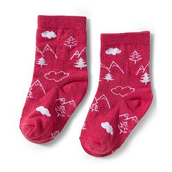 Cute Walk by Babyhug Knit Ankle Length Anti Bacterial Socks With Animal Design Pack Of 3 - White Blue & Dark Pink