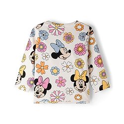 Babyhug Disney Interlock Knit Full Sleeves Jhablas with Minnie Mouse Family Graphics Pack of 3 - Multicolour