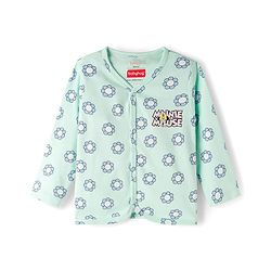 Babyhug Disney Interlock Knit Full Sleeves Jhablas with Minnie Mouse Family Graphics Pack of 3 - Multicolour
