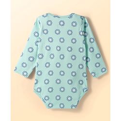 Babyhug Disney Interlock Knit Full Sleeves Onesies with Minnie Mouse Graphic Pack of 3 - Yellow Light Blue & White