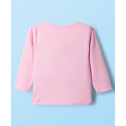 Babyhug Disney Interlock Knit Full Sleeves Front Open Jhabla with Marie Graphic Pack of 3 - Red Pink & White