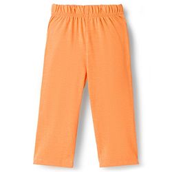 Babyhug Single Jersey Knit Full Sleeves T-Shirt & Lounge Pant Set with Giraffe Print - Orange