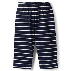Babyhug Single Jersey Knit Full Sleeves Co-ords T-Shirt & Lounge Pant Set with Stripes - Navy Blue