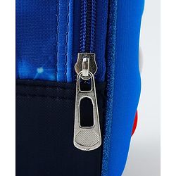 Babyhug Dinosaur Kids Insulated Lunch Box Bag with Adjustable Shoulder Strap & Handle - Blue| Thermal Lunch Carry Bag with Zip Closure for Boys & Girls