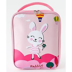 Babyhug Dino Water Resistant Lunch Bag -  Beige| Compact & Lightweight Lunch Carry Bag for Kids & Parents