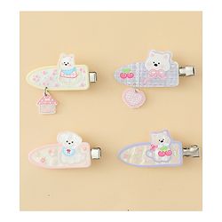 Babyhug Hair Alligator Clips Pack of 4 Free Size - Multicolor