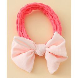 Babyhug Free Size Rubber Bands with Bow Applique Pack of 6 - Multicolor