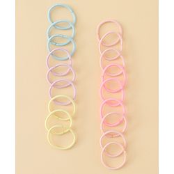 Babyhug Free Size Hair Rubber Bands Pack of 100 - Multicolor