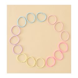 Babyhug Free Size Hair Rubber Bands Pack of 100 - Multicolor