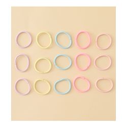 Babyhug Free Size Hair Rubber Bands Pack of 100 - Multicolor