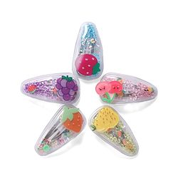Babyhug  Free Size  Snap Clips with Applique Pack of 5  -  Multicolor
