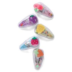 Babyhug  Free Size  Snap Clips with Applique Pack of 5  -  Multicolor