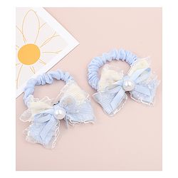 Babyhug Bow Rubber Bands Pack of 2 - Pink
