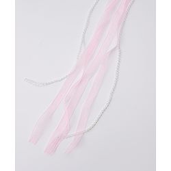 Babyhug Free Size Hair Band With Floral Applique With String - Pink