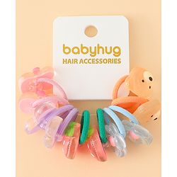 Babyhug Hair Rubber Bands Pack of 5 Free Size - Multicolor