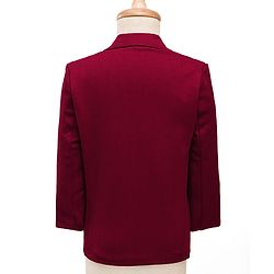 Babyhug Knit Full Sleeves 3 Piece Party Suit With Bow - Maroon