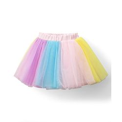 Babyhug Woven Sleeveless Mesh Top & Skirt Set With Sequin Detailing - Multicolour