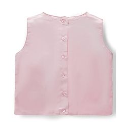 Babyhug Woven Sleeveless Mesh Top & Skirt Set With Sequin Detailing - Multicolour