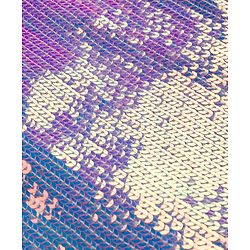Babyhug Woven Sleeveless Mesh Top & Skirt Set With Sequin Detailing - Multicolour