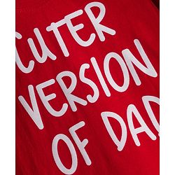 Babyhug 100% Cotton Knit Full Sleeves T-Shirt with Text Graphic - Red