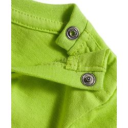 Babyhug 100% Cotton Knit Full Sleeves T-Shirts with Animal Graphics Pack of 3 - Navy Blue Lime Green & Coral