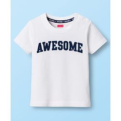 Babyhug Single Jersey Knit Full Sleeves Solid Color Shirt & Joggers Set with Inner Tee - Brown