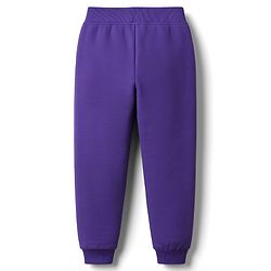 Babyhug Terry Knit Full Sleeves T-Shirt & Lounge Pant Set With Text Print - Lime Green & Purple