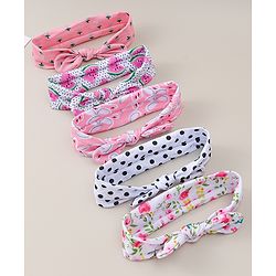 Babyhug Headbands Pack Of 5 - Multicolour