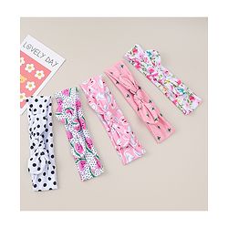 Babyhug Headbands Pack Of 5 - Multicolour