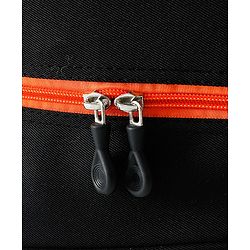 Space Kids School Backpack with Detachable Pencil Pouch 17L - Black| Water-Resistant Polyester| Bag for Boys & Girls| Lightweight & Durable| 3 Compartment & Front Zipper| Bottle Pouch