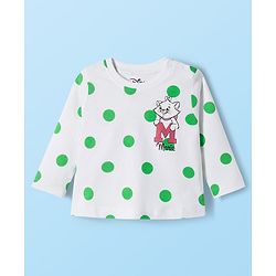 Babyhug Disney Single Jersey Knit Full Sleeves T-Shirts with Disney Character Graphic Pack of 5 - White Plum & Pink