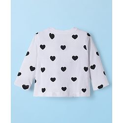 Babyhug Disney Single Jersey Knit Full Sleeves T-Shirts with Disney Character Graphic Pack of 5 - White Plum & Pink