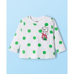 Babyhug Disney Single Jersey Knit Full Sleeves T-Shirts with Disney Character Graphic Pack of 5 - White Plum & Pink