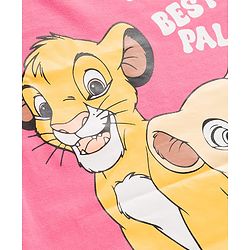Babyhug Disney Single Jersey Knit Full Sleeves T-Shirts with Disney Character Graphic Pack of 5 - White Plum & Pink
