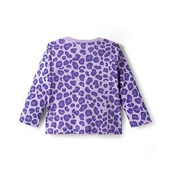 Babyhug Disney Single Jersey Knit Full Sleeves T-Shirt with Disney Character Graphic Pack of 3 - Purple Sea Green & Dark Pink