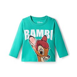 Babyhug Disney Single Jersey Knit Full Sleeves T-Shirt with Disney Character Graphic Pack of 3 - Purple Sea Green & Dark Pink