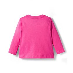 Babyhug Disney Single Jersey Knit Full Sleeves T-Shirt with Disney Character Graphic Pack of 3 - Purple Sea Green & Dark Pink