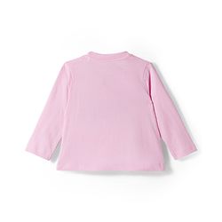 Babyhug Disney Single Jersey Knit Full Sleeves T-Shirt with Minnie & Friedns Graphic  Pack of  3 - Pink Red & White