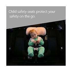 Babyhug Convertible Car Seat with ISOFIX & 360° Rotatable Seat - Black| R129 Certified| i-Size Compliant| Rear & Forward Facing| Newborn to 12 Years| Reclining Seat| Cushion Seat