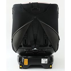 Babyhug Convertible Car Seat with ISOFIX & 360° Rotatable Seat - Black| R129 Certified| i-Size Compliant| Rear & Forward Facing| Newborn to 12 Years| Reclining Seat| Cushion Seat